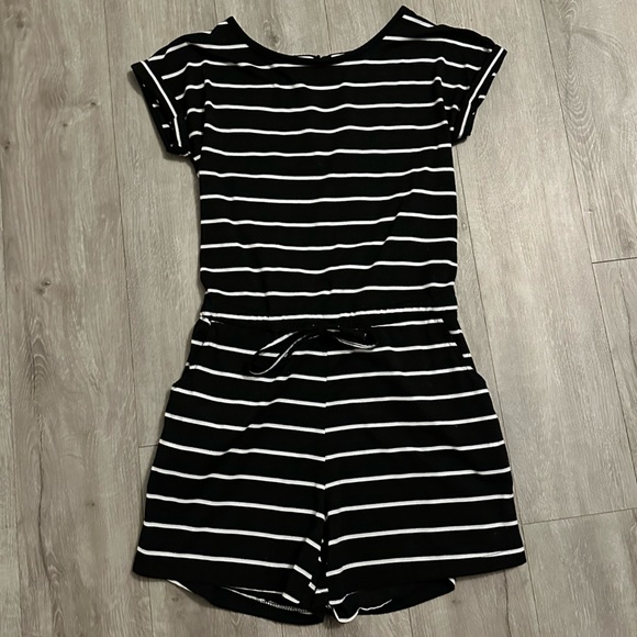 Pants - Striped romper